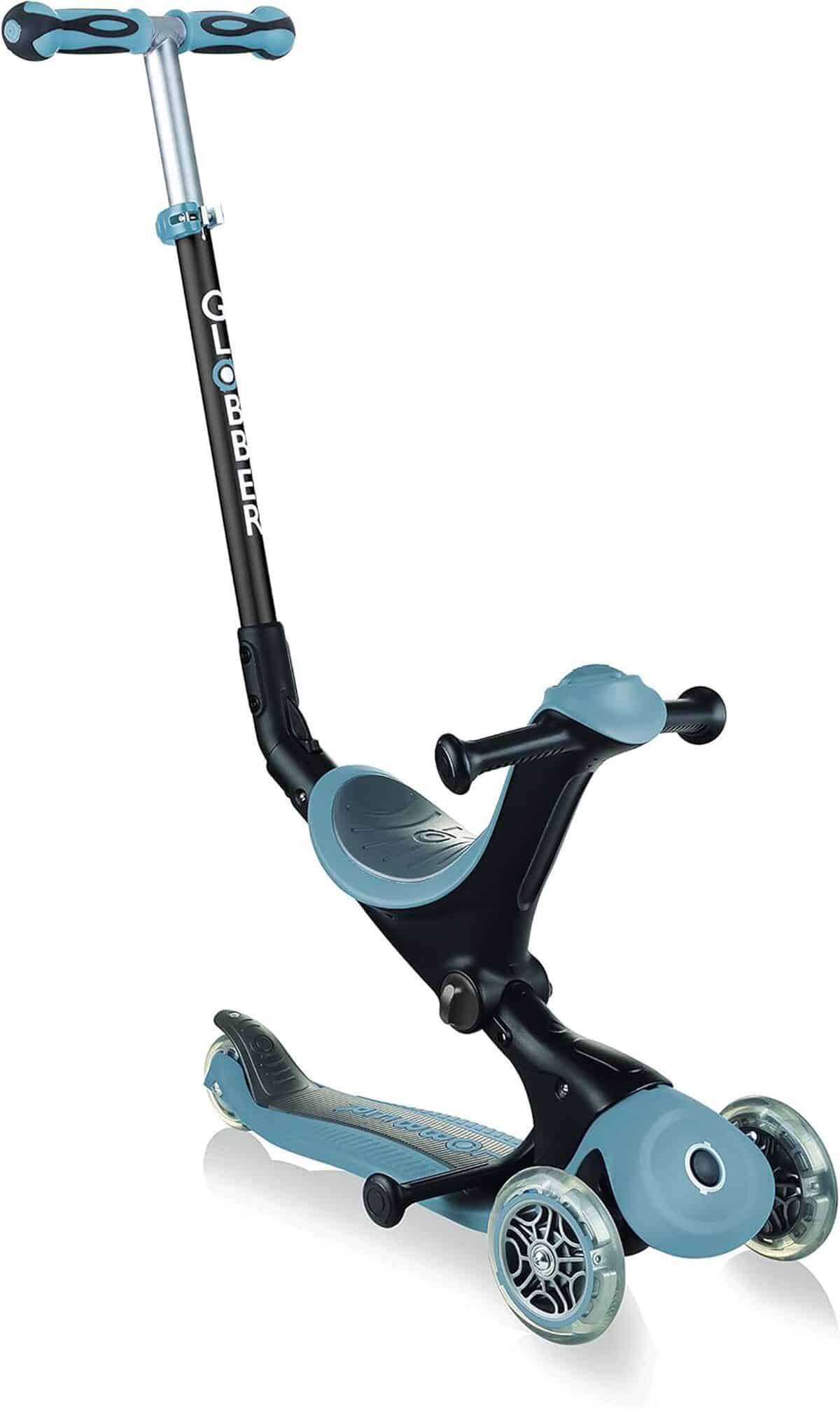 Test de la trottinette évolutive Globber GO•UP Deluxe : idéale pour les 15 mois à 6 ans