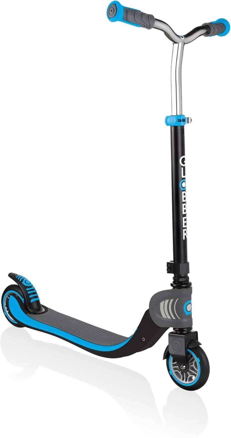 Trottinette 2 Roues Pliable Globber Flow Element Lights | Guidon Réglable 80-95cm, Porte Jusqu'à 100kg, Roues Lumineuses - Enfant 5+ Et Ado - 4