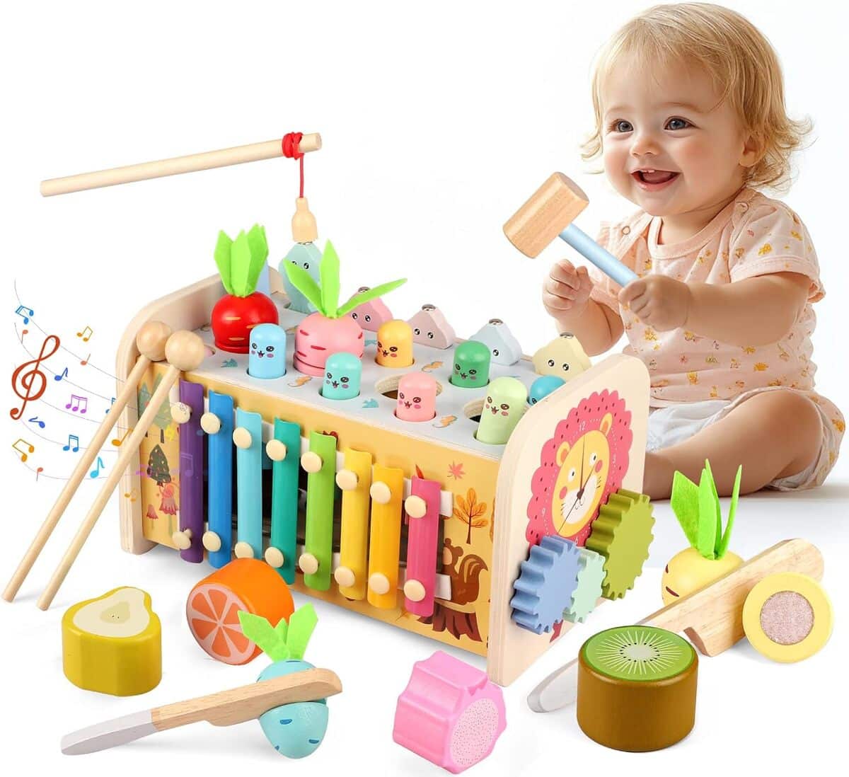 Test du jouet Montessori 9 en 1 : activités et découvertes en bois