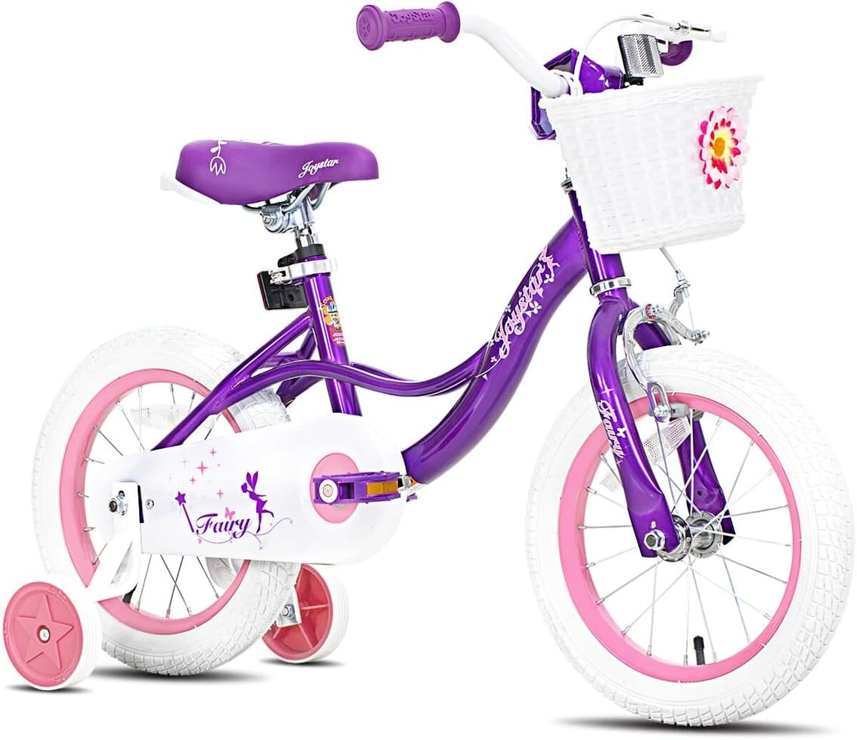 Test du vélo JOYSTAR 18 pouces violet pour enfant : stabilité et style