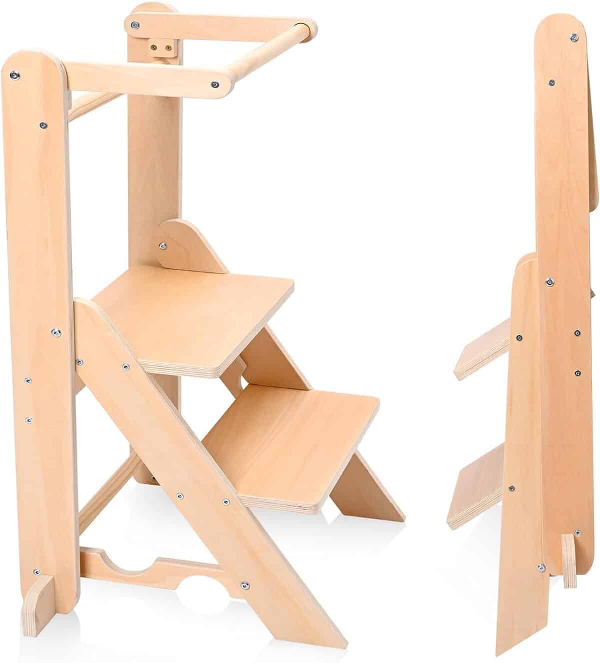 Test : helangel tour d'observation Montessori pliable pour enfants de 1 à 3 ans