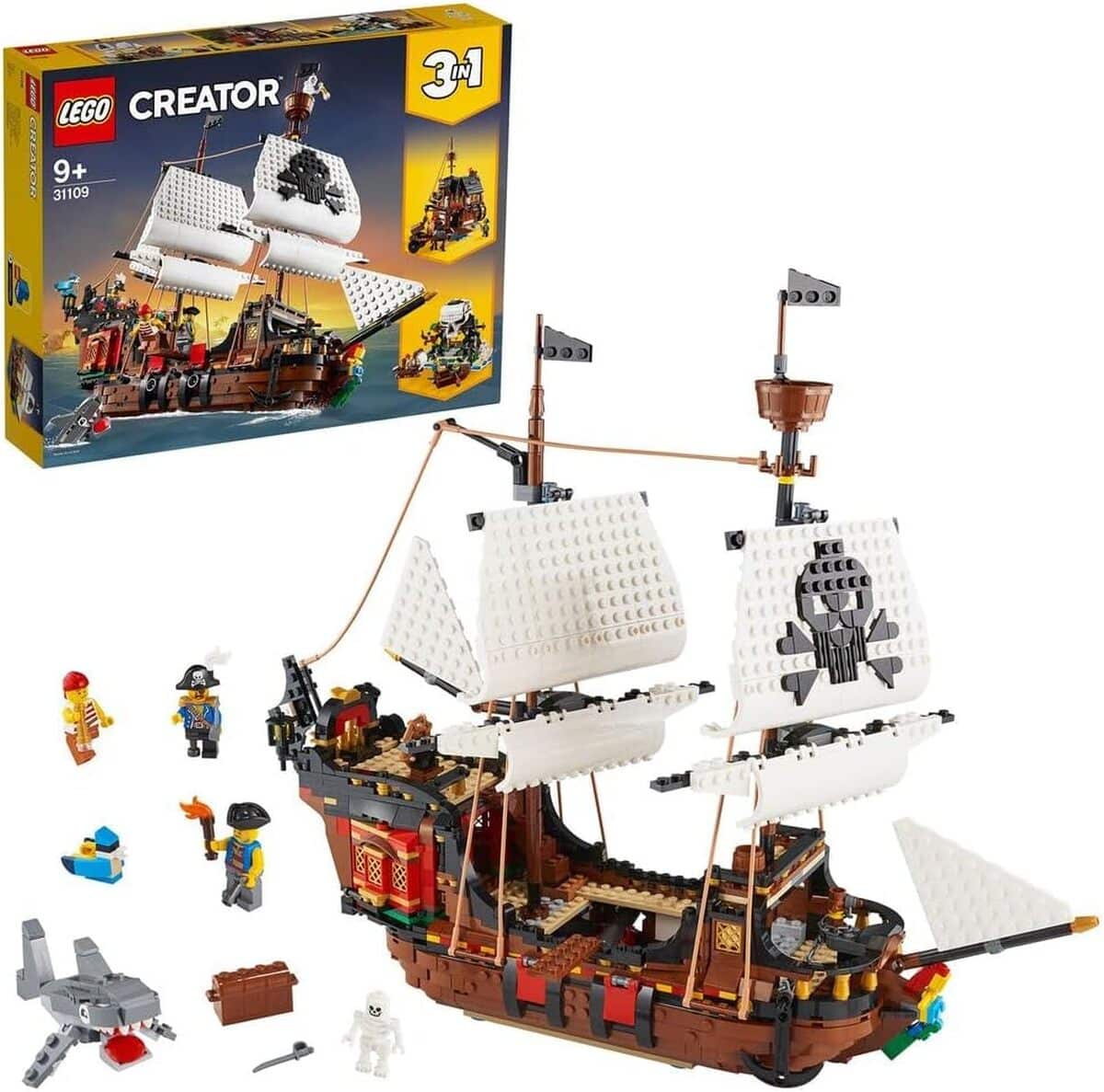 Test du bateau pirate 3en1 LEGO Creator 31109