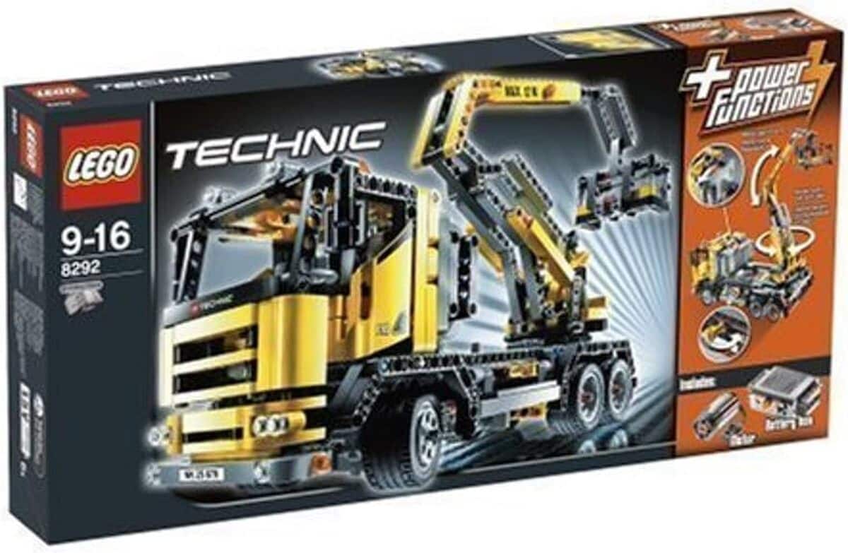 Test du camion élévateur motorisé LEGO Technic 8292