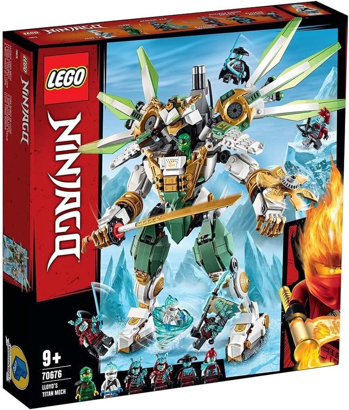 Test du LEGO Ninjago 70676 Lloyd's Titan Mech : 876 pièces de plaisir épique