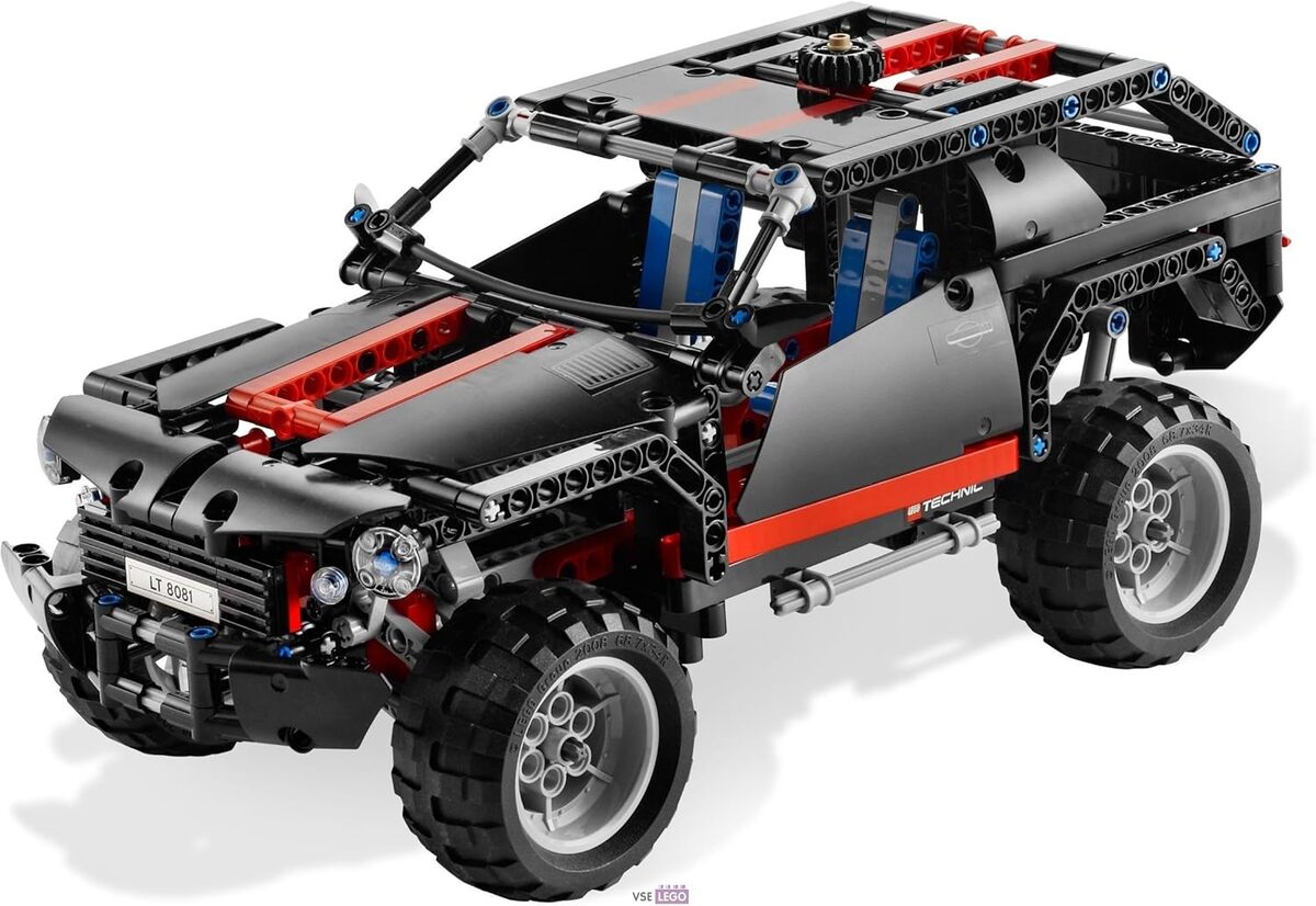Test du LEGO Technic 8081 Extreme Cruiser