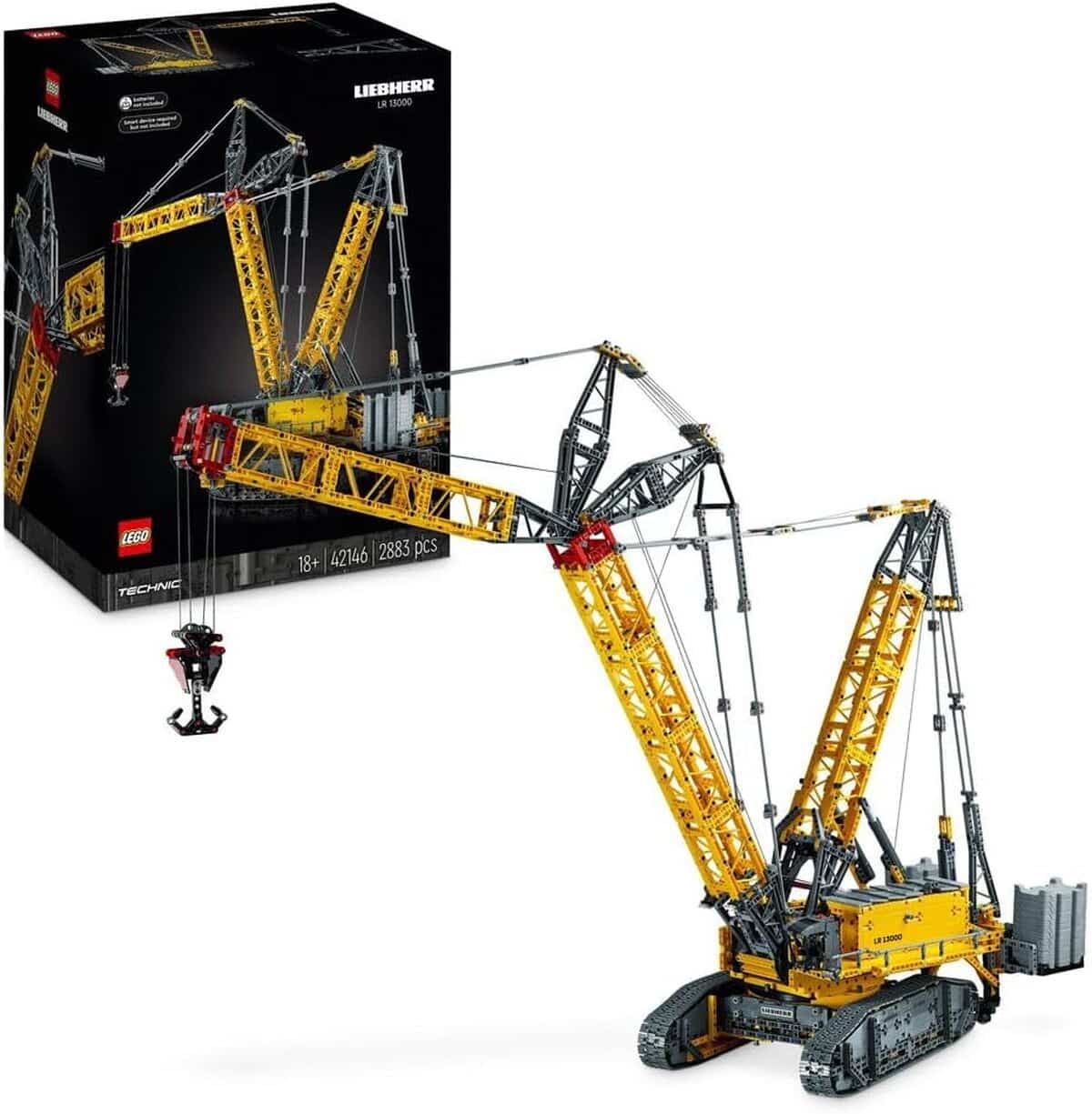 Test du LEGO Technic Liebherr LR 13000 : la grande grue à construire pour adultes