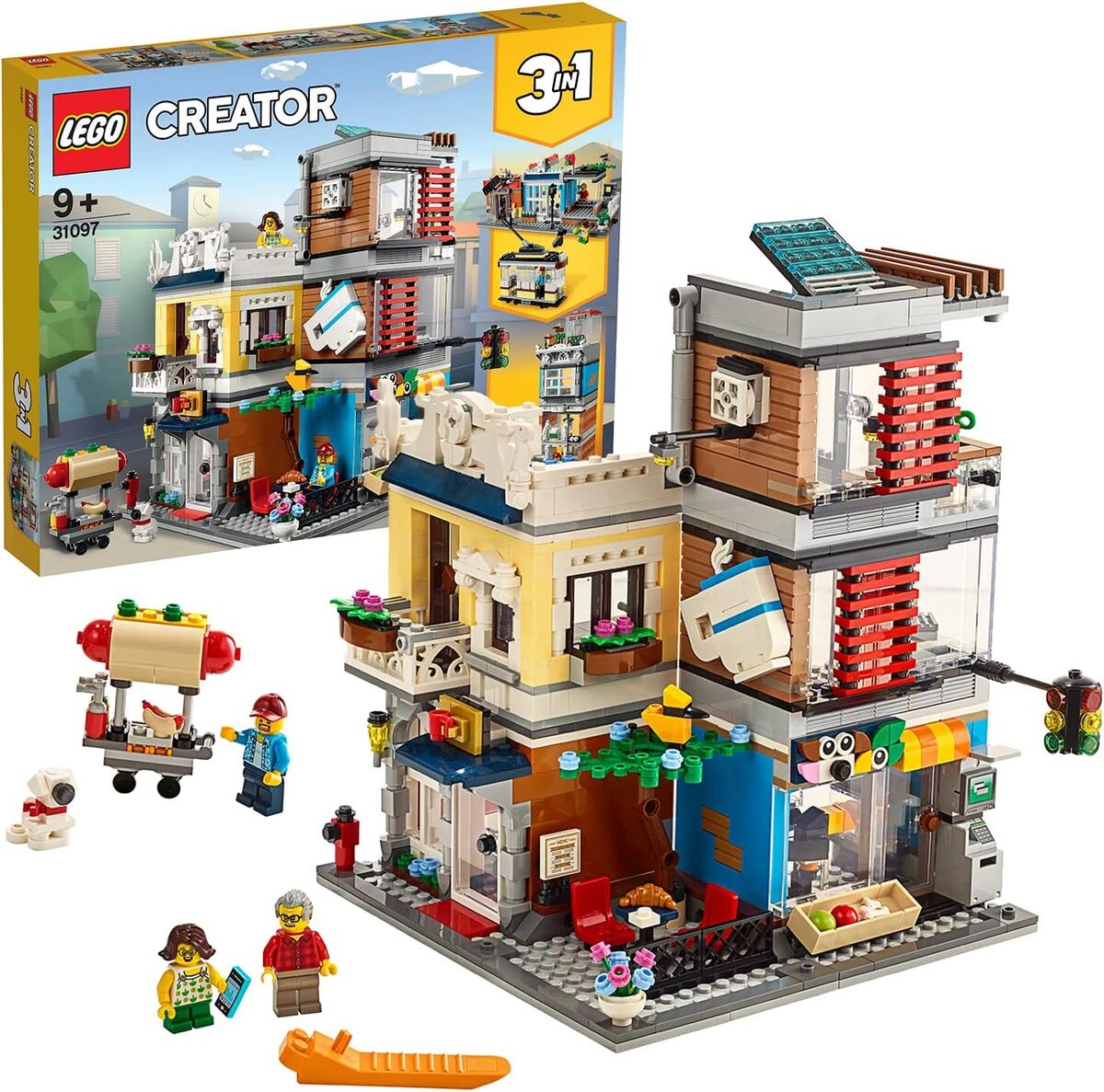 Test LEGO 31097 Creator : l'animalerie et le café