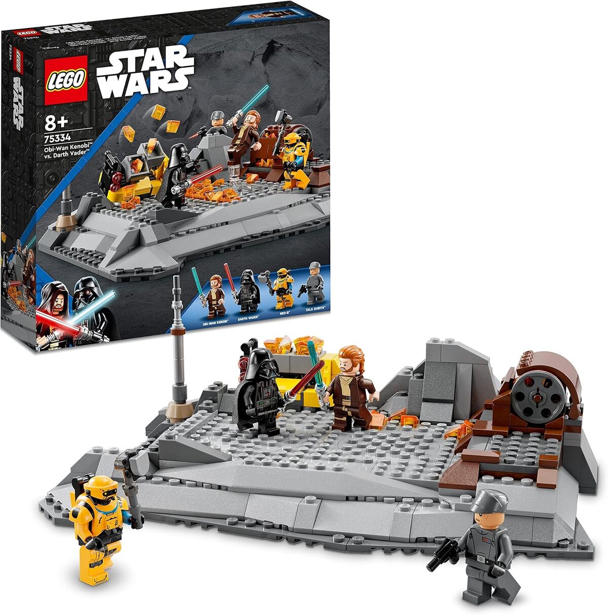 Test LEGO 75334 : duel épique Obi-Wan contre Vador