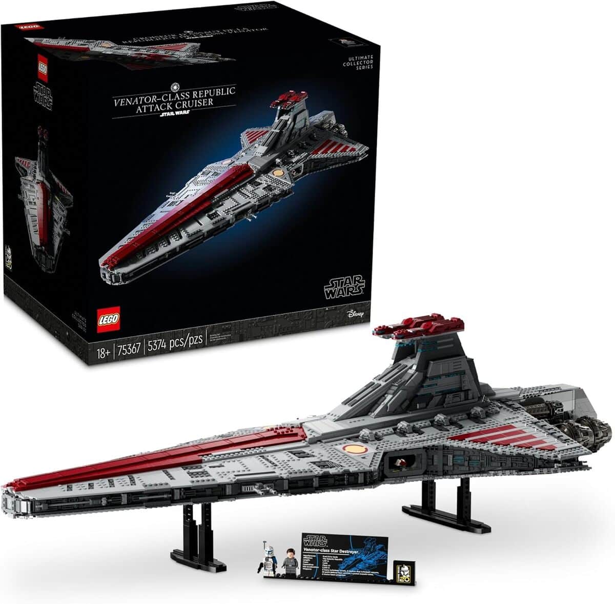 Test LEGO 75367 croiseur Venator Star Wars UCS
