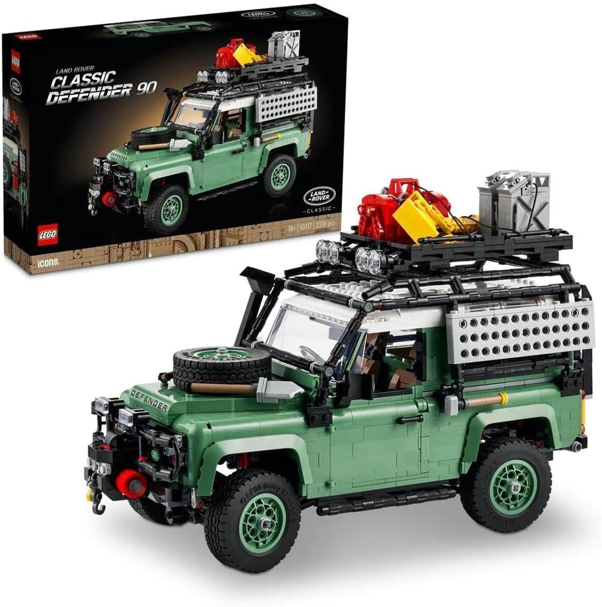 Test : lEGO Icons Land Rover Defender 90 en 2336 pièces