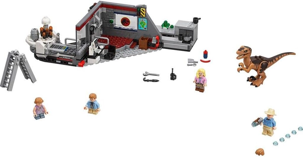 Test : lEGO Jurassic World 75932, à la chasse au vélociraptor
