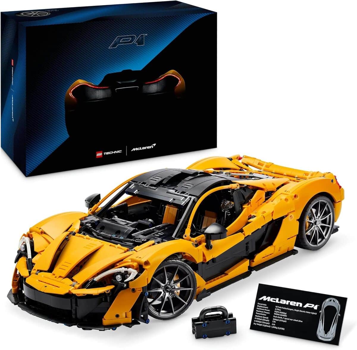 Test LEGO Technic McLaren P1 : réplique hypercar pour passionnés