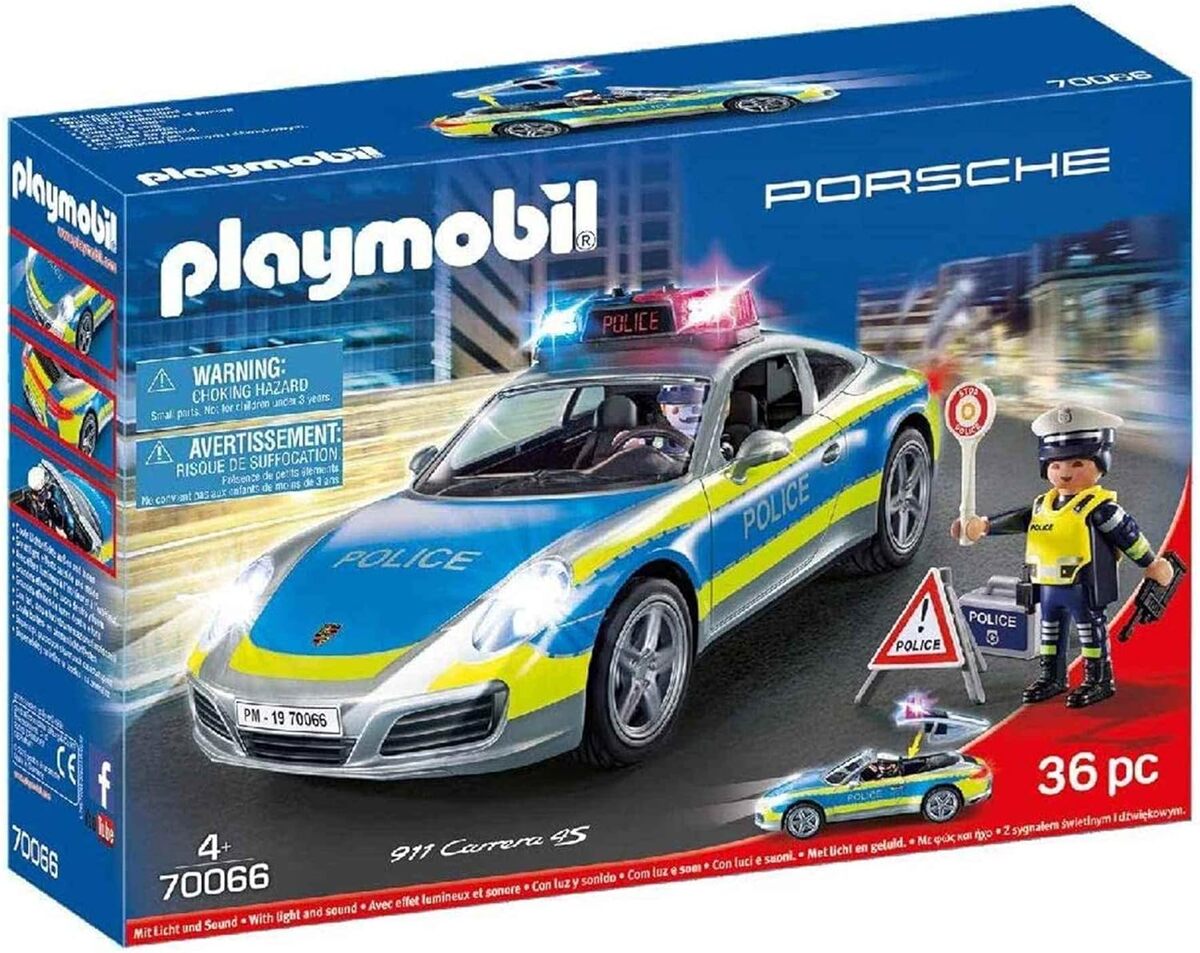 Test : porsche 911 carrera 4S police - playmobil pour adultes