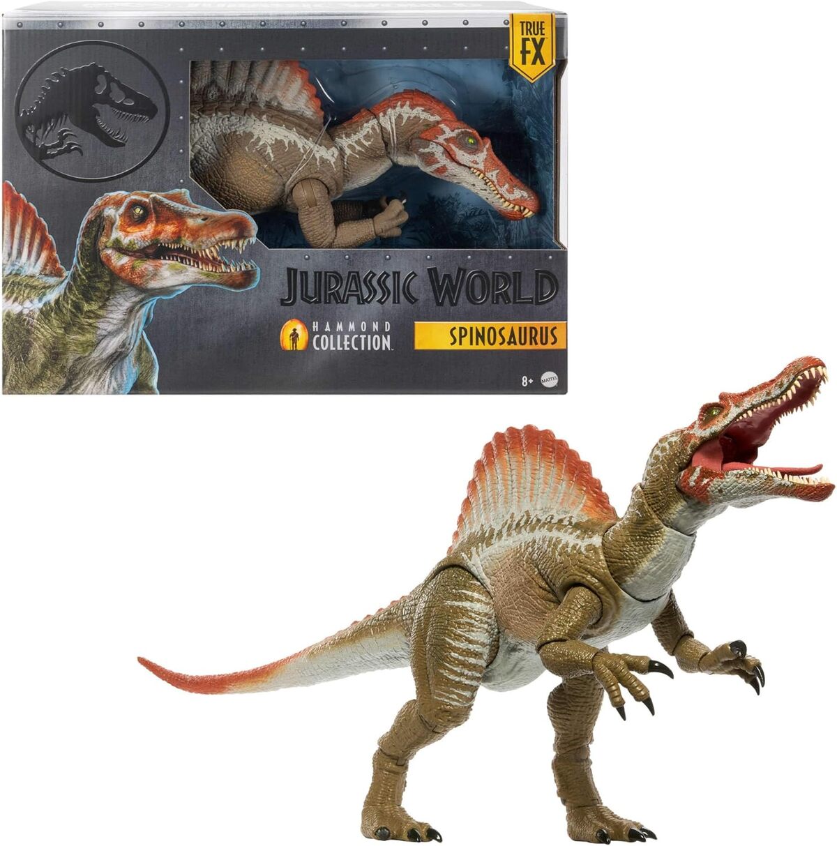 Test : spinosaure articulé Mattel Jurassic World