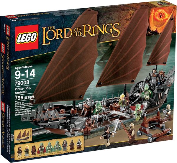 Lego The Lord of The Rings Pirate Ship Ambush Set