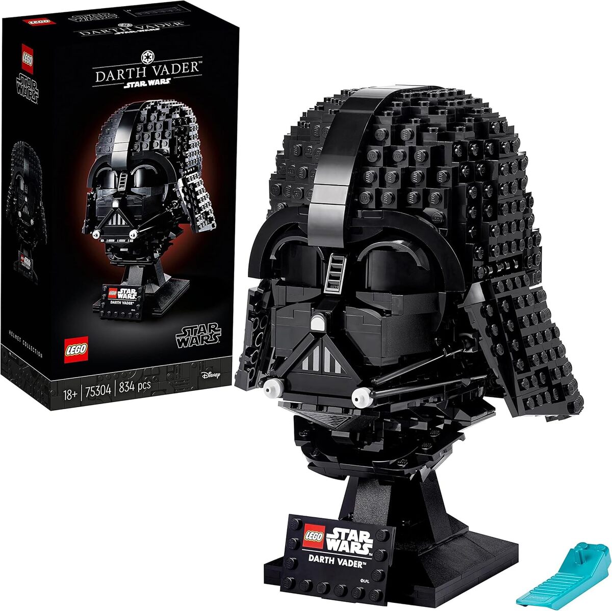 Avis : le casque de Dark Vador LEGO 75304, une maquette de collection captivante