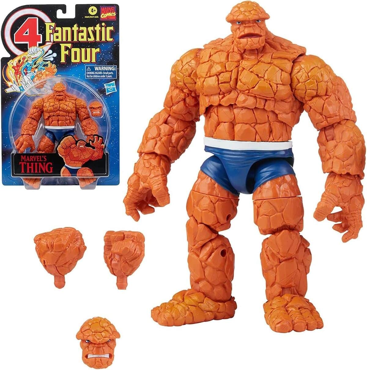 Test de la figurine Hasbro Marvel Legends Fantastic Four Marvel's Thing 15 cm
