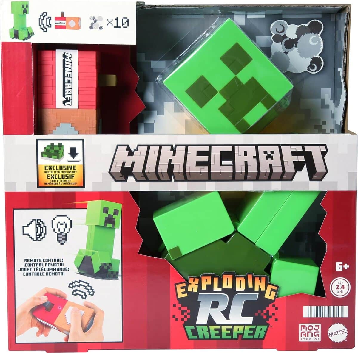 Test de la figurine télécommandée Mattel Creeper éclatante