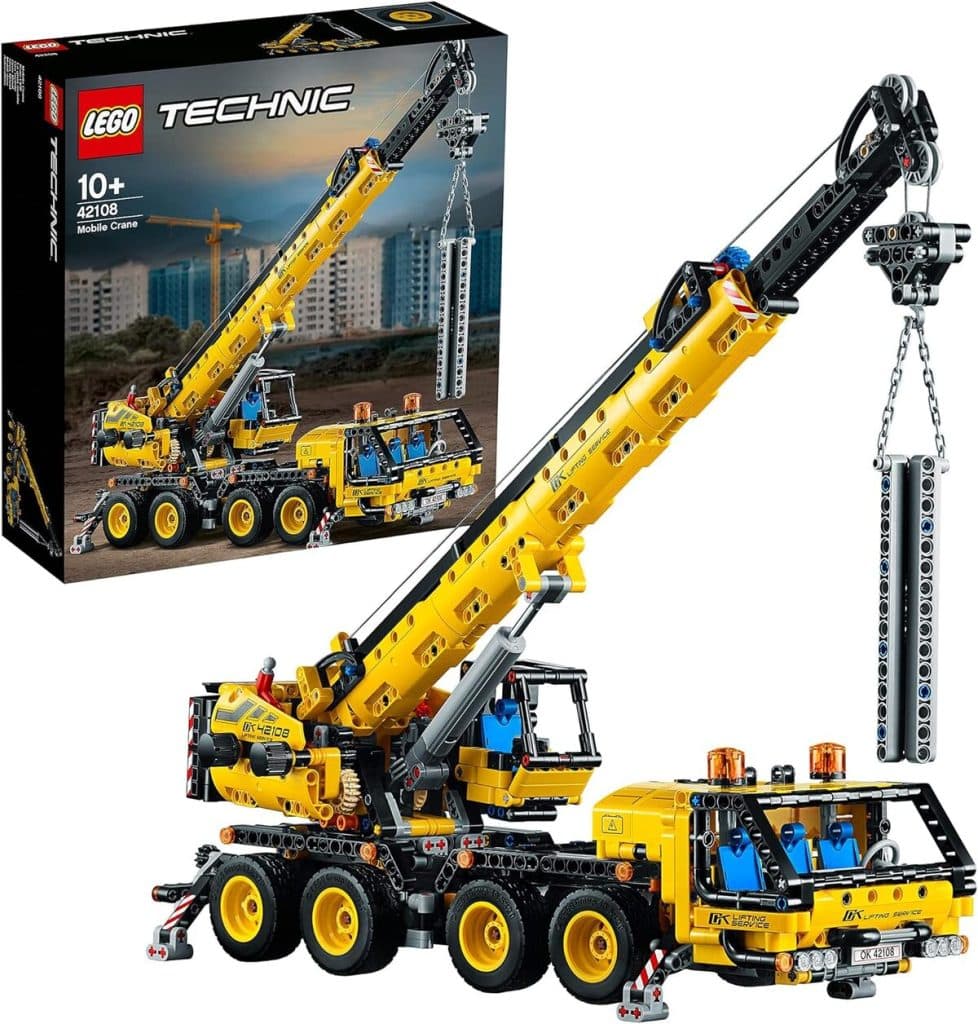 Test de la grue mobile LEGO Technic 42108 : performance et construction