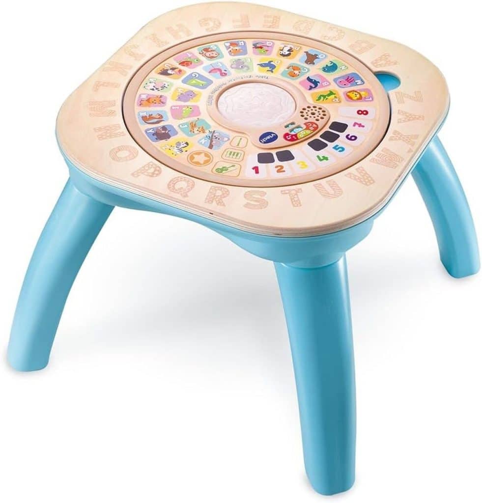 Test de la table d'activités VTech Nature interactive pour bébé