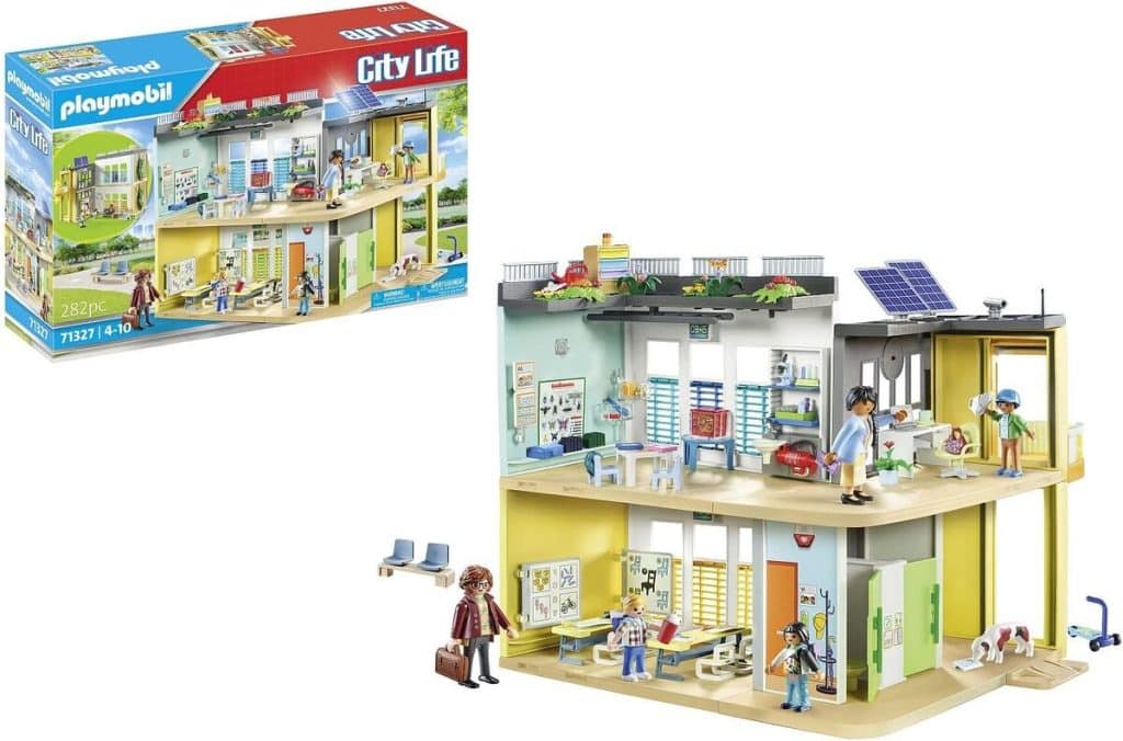 Test de l'école Playmobil 71327 aménagée à deux étages