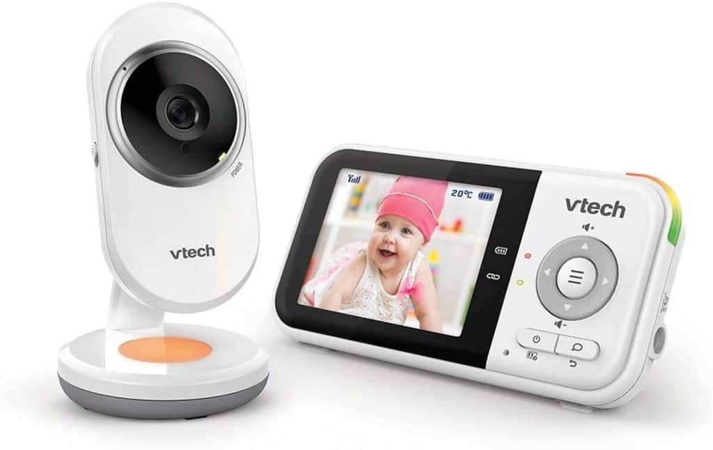 Test du babyphone vidéo VTech BM3254 : écran 2, 8'' et veilleuse