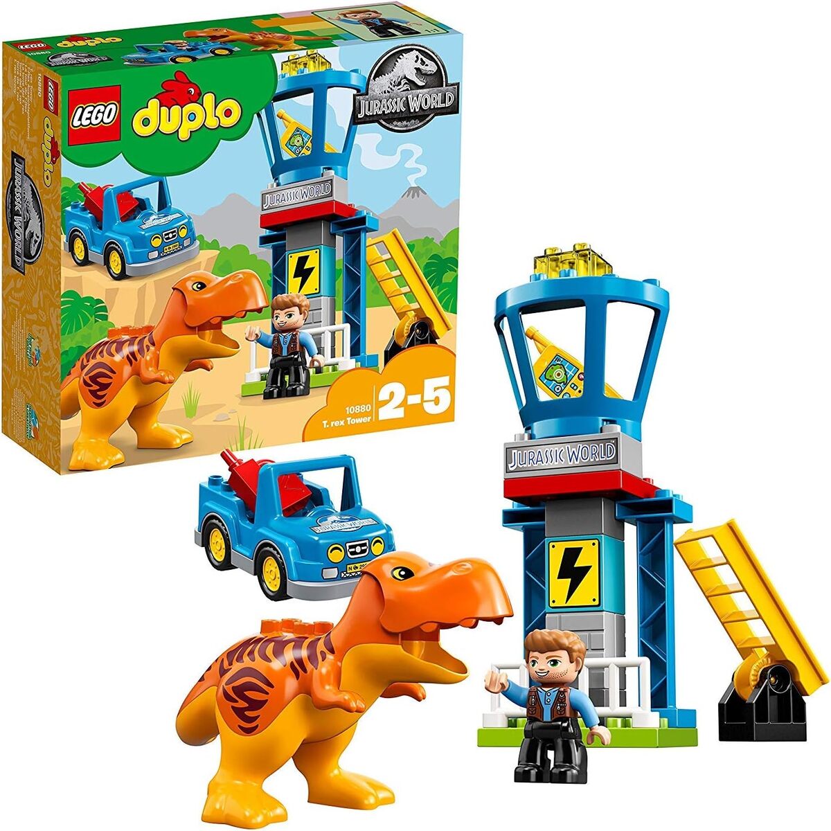 Test du LEGO 10880 Duplo Jurassic World : la tour du T-Rex