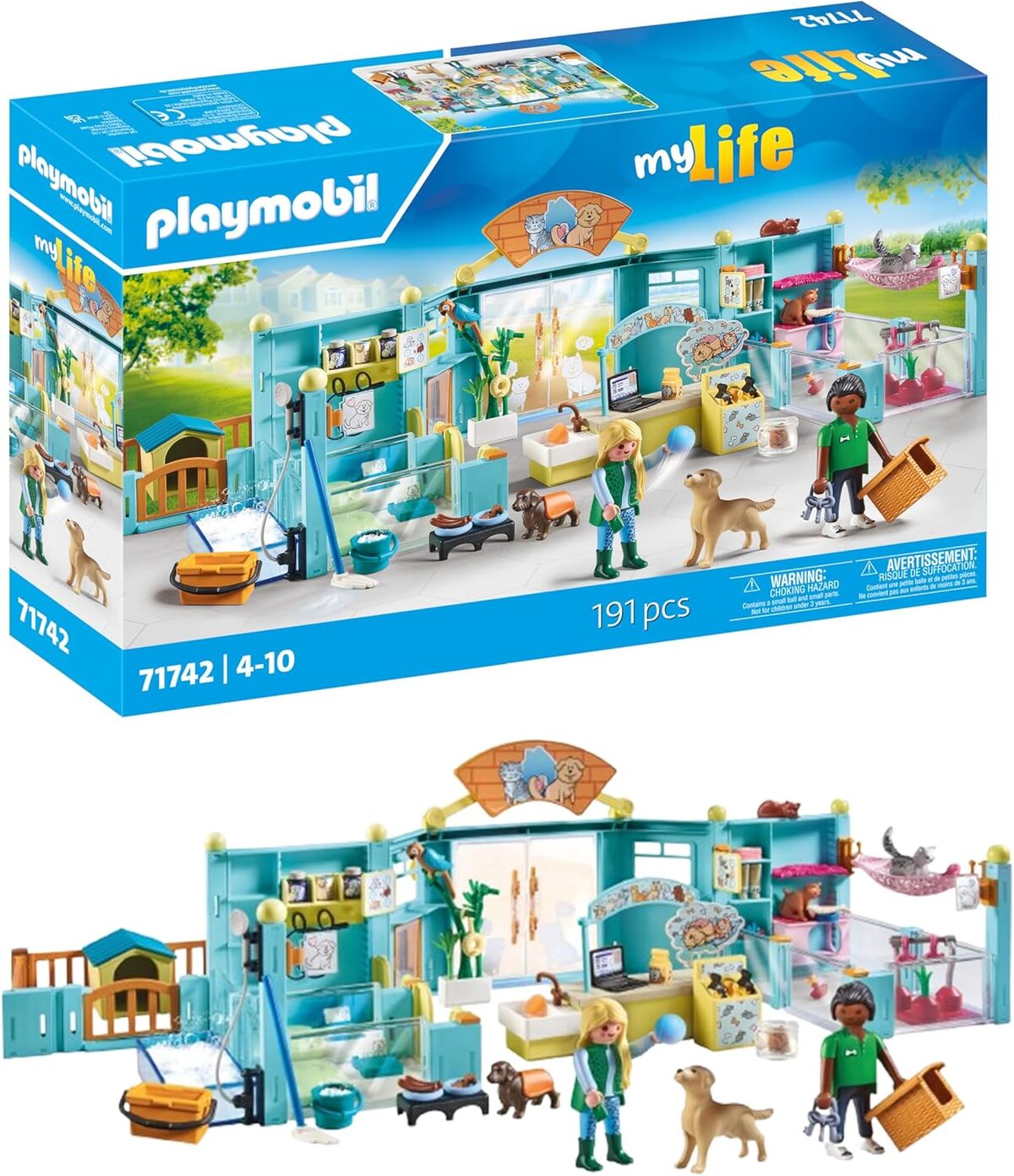 Test du set hôtel pour animaux PLAYMOBIL 71742