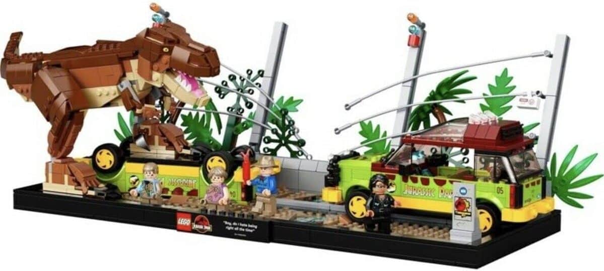 Test du set LEGO 76956 Jurassic Park T.  rex Breakout