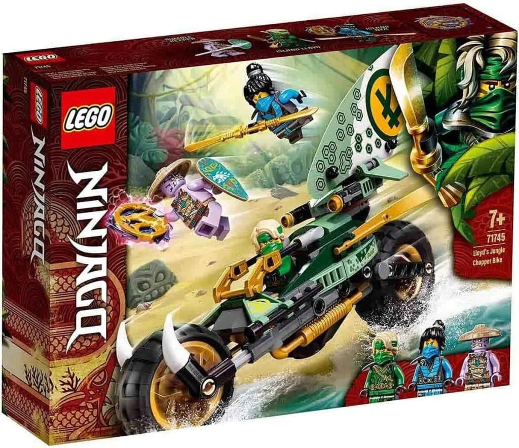Test : lego 71745 ninjago moto Jungle Lloyd
