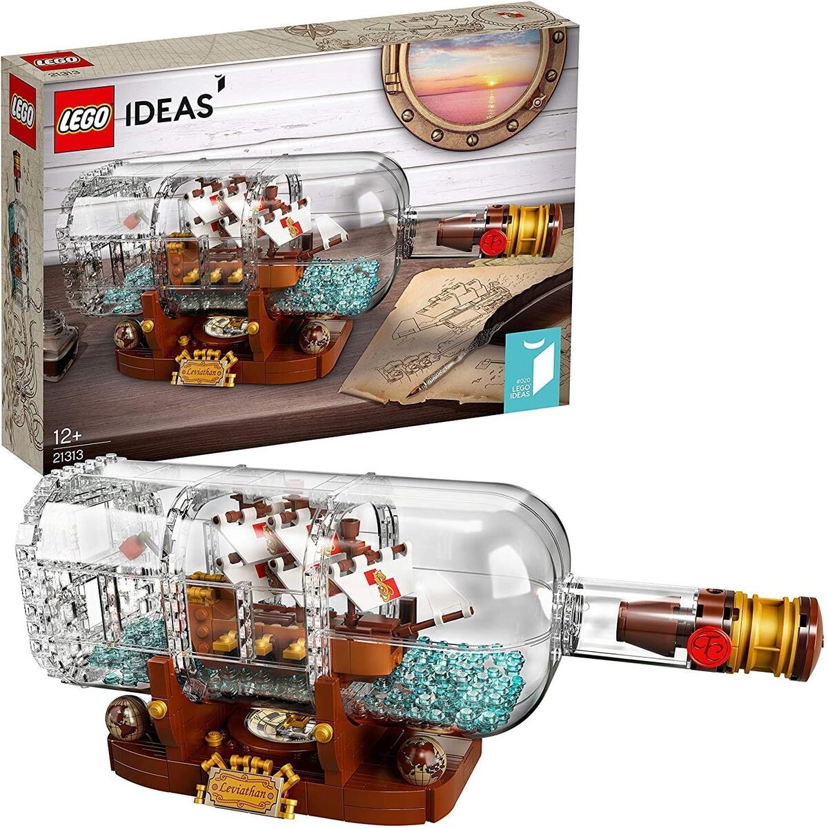 Test : lego Ideas bateau en bouteille 21313