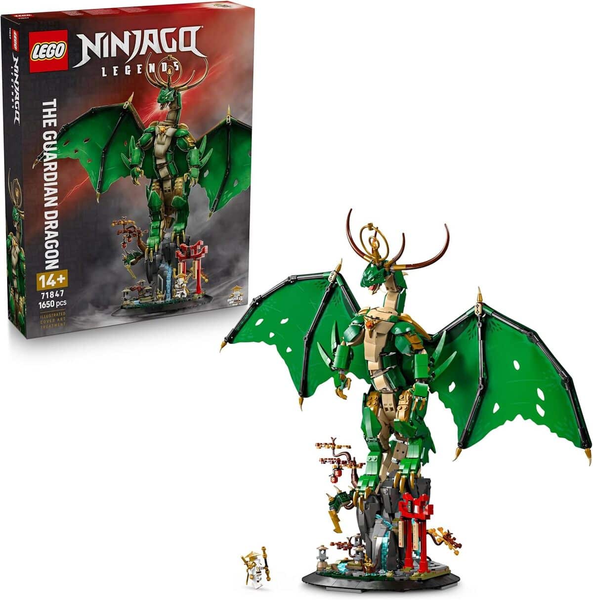 Test LEGO Ninjago : dragon gardien 71847 articulé