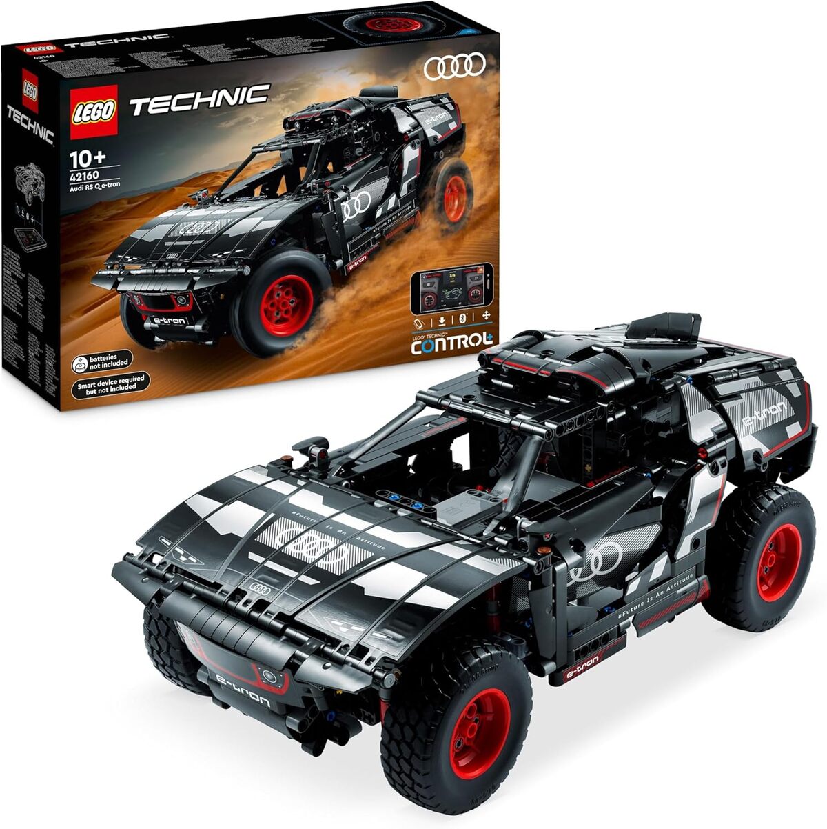 Test : lEGO Technic Audi RS Q e-tron 42160, voiture de rallye télécommandée