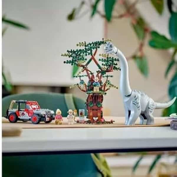 LEGO Jurassic World 76960 - Découverte du brachiosaure (512 pièces)