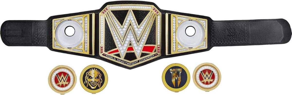 Test : ceinture WWE Championship Showdown Deluxe de Mattel avec plaques interchangeables