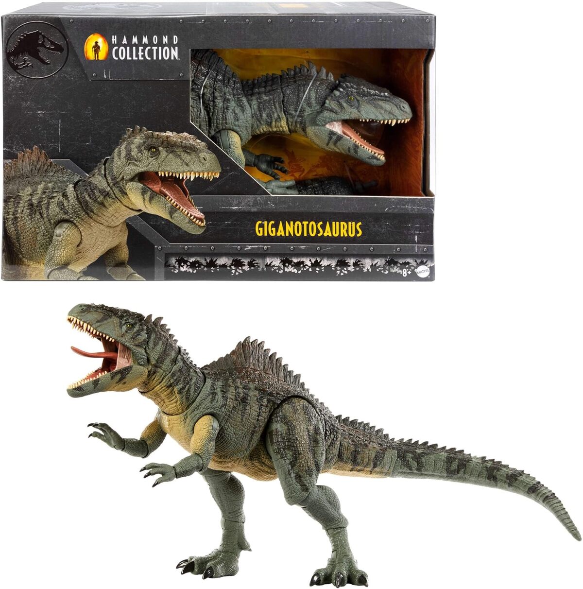 Test de la figurine giganotosaurus Mattel Jurassic World : articulation ultime