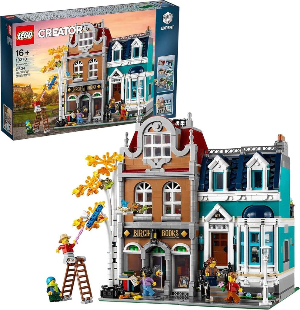 Test de la librairie LEGO Creator Expert 10270 : un défi pour les constructeurs aguerris