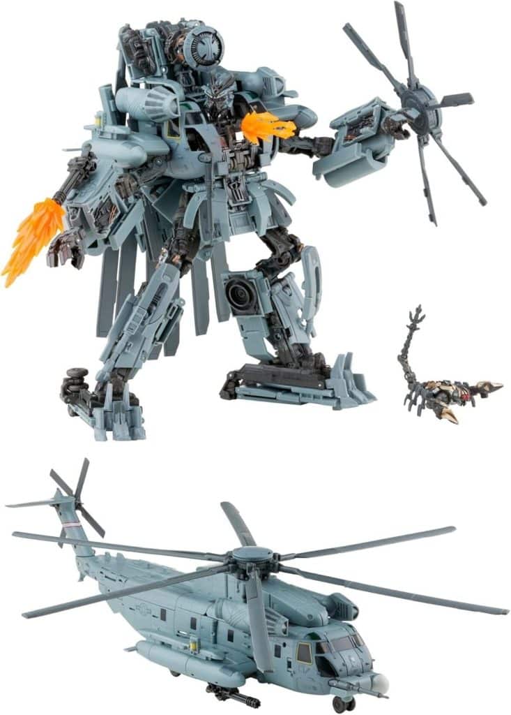 Test des figurines Hasbro Transformers Masterpiece MPM-13 Blackout et Scorponok