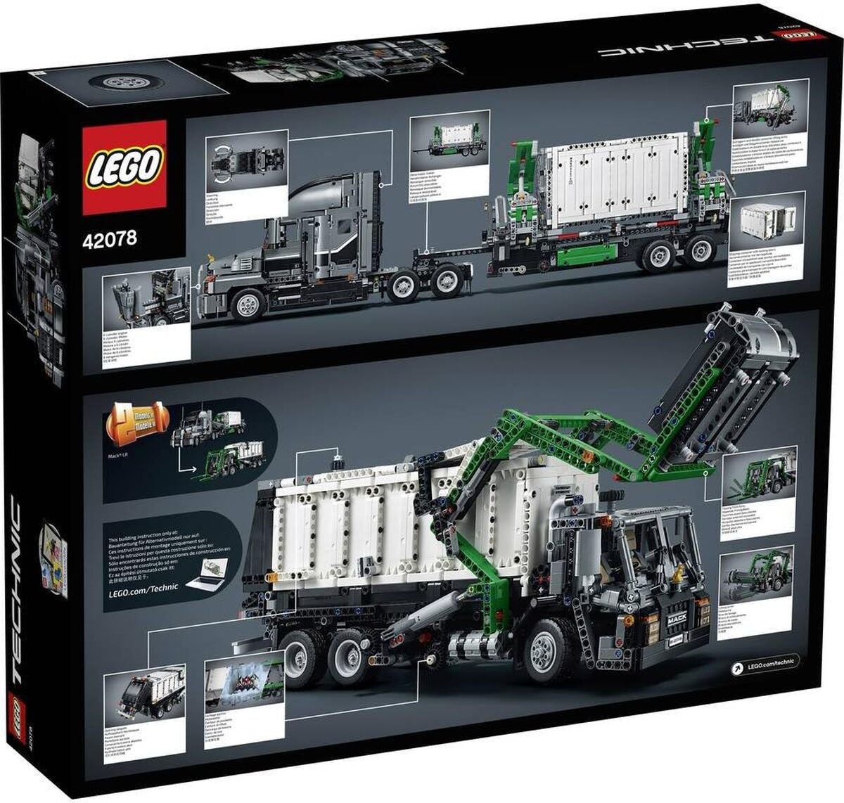 Test du camion technic Lego 42078