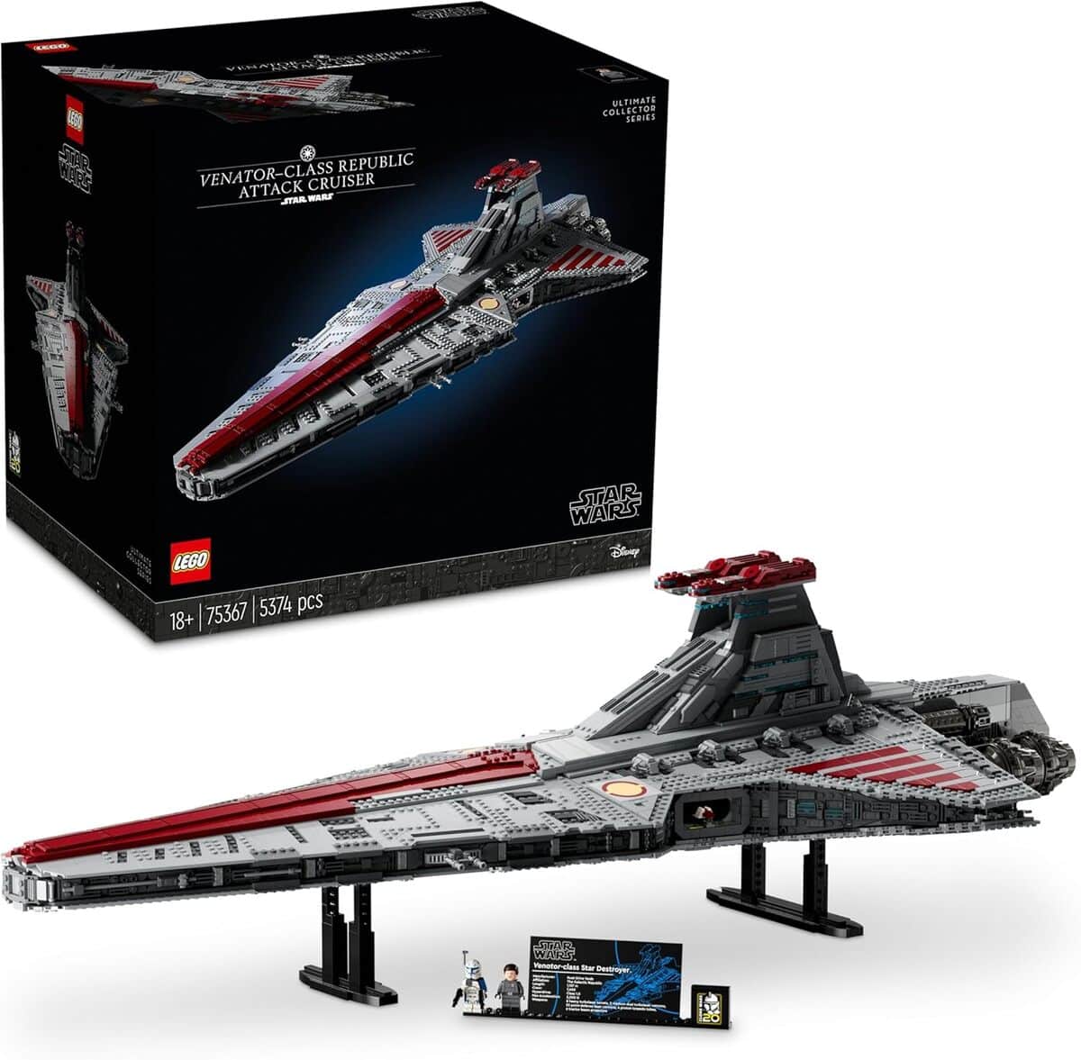 Test du croiseur Venator LEGO Star Wars 75367