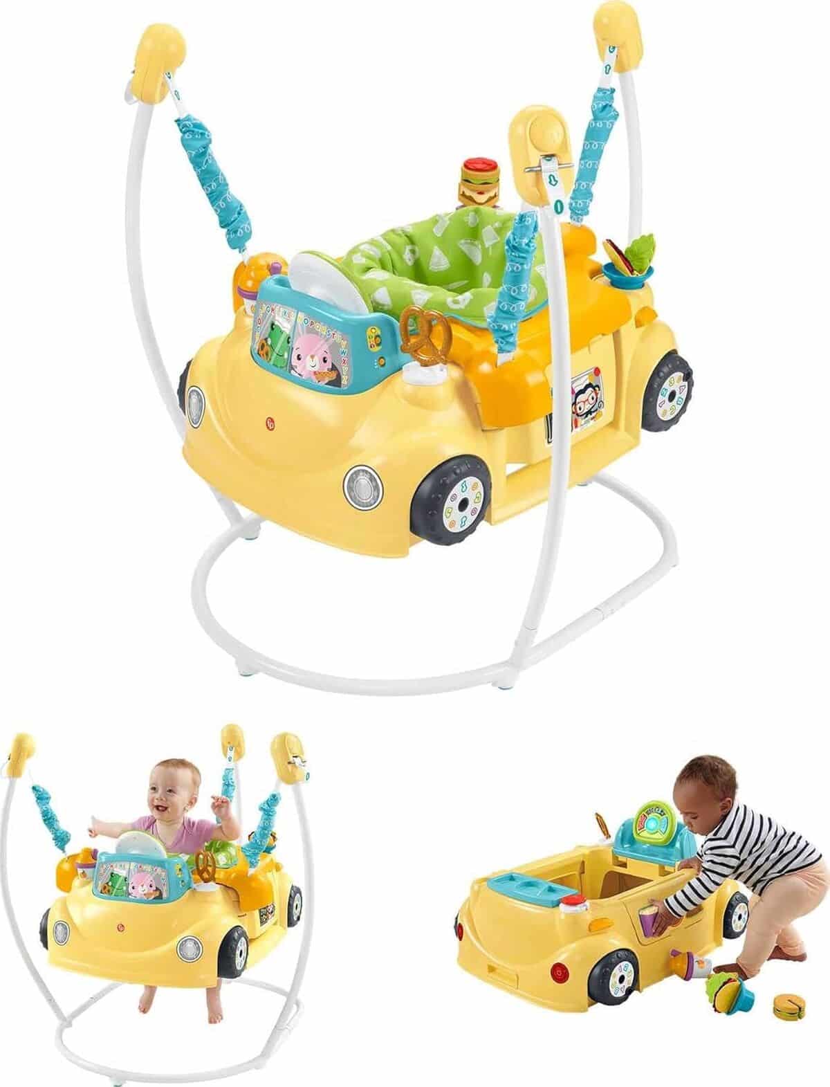 Test du Fisher-Price 2-in-1 Foodtruck Jumperoo : ludique et éducatif