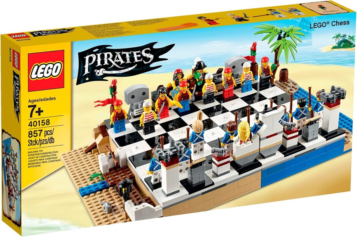 Test du jeu d'échecs LEGO Pirates : construction ludique pour tous