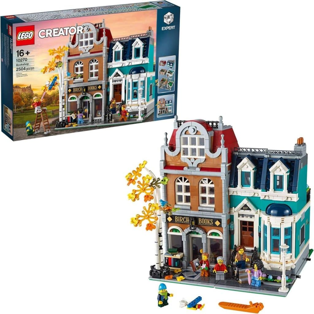 Test du LEGO Creator Expert Bookshop 10270 : un ensemble modulaire captivant