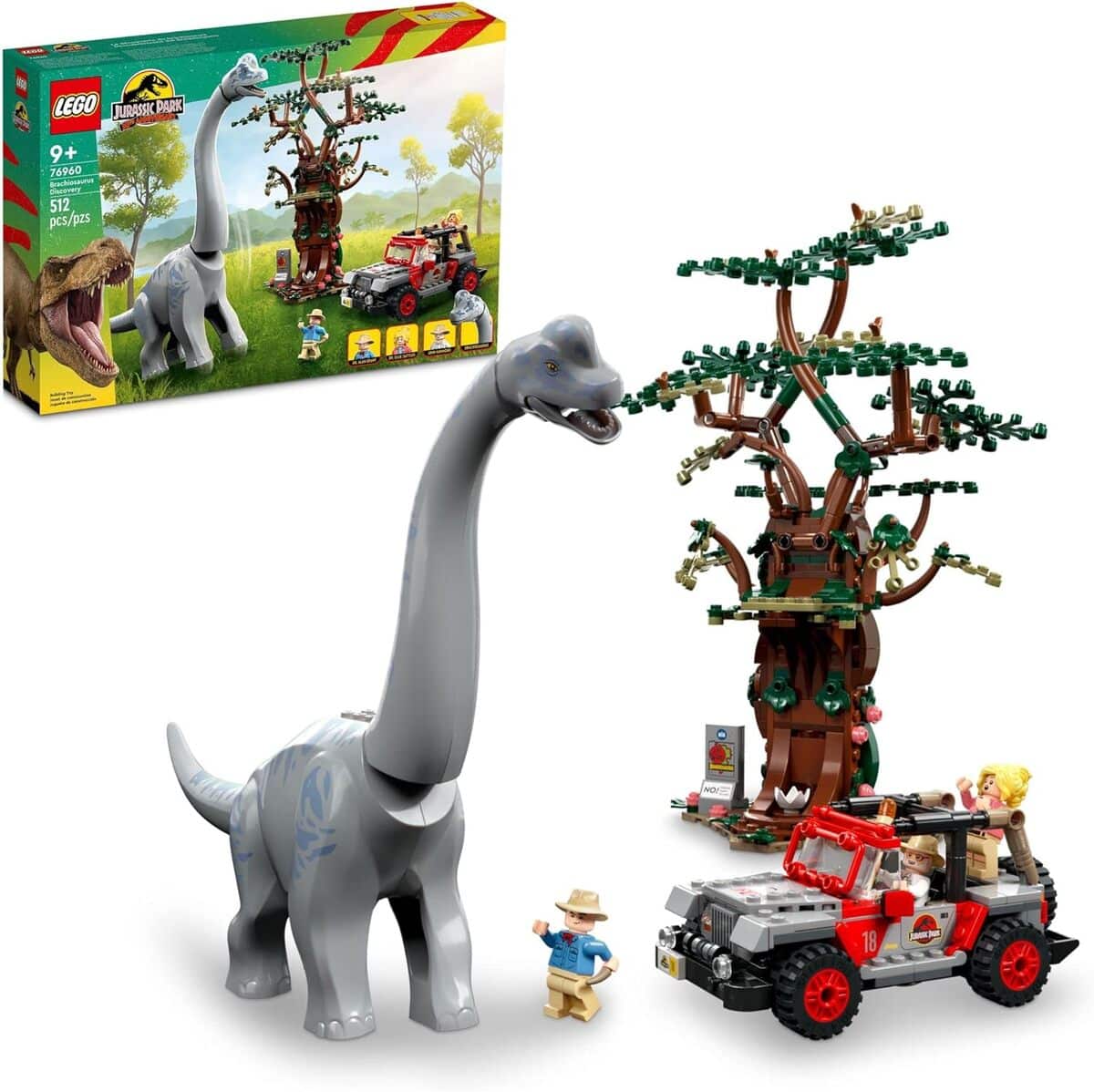 Test du LEGO Jurassic World 76960 : découverte palpitante avec 512 pièces