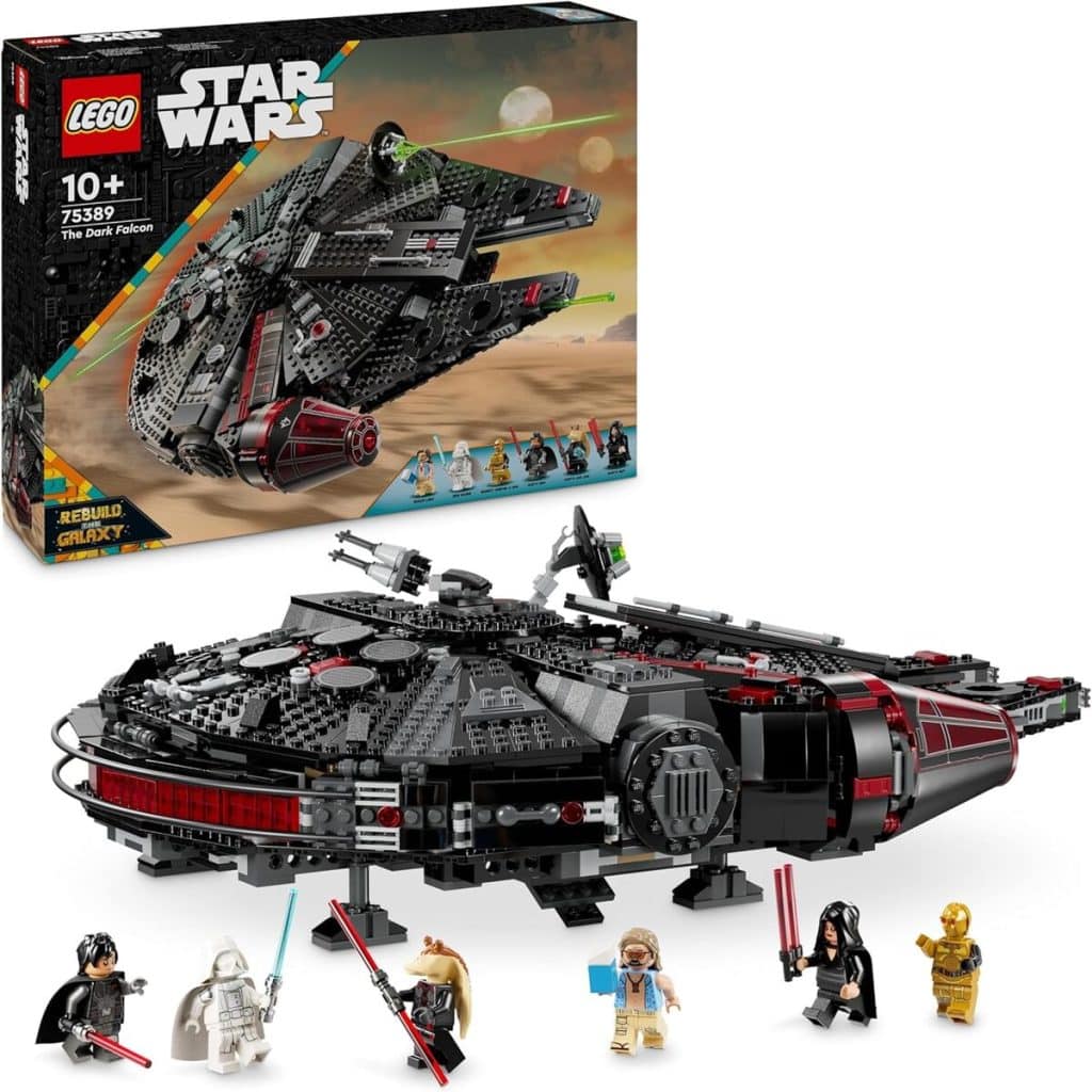 Test du LEGO Star Wars 75389 : le Faucon Noir et ses minifigurines captivantes