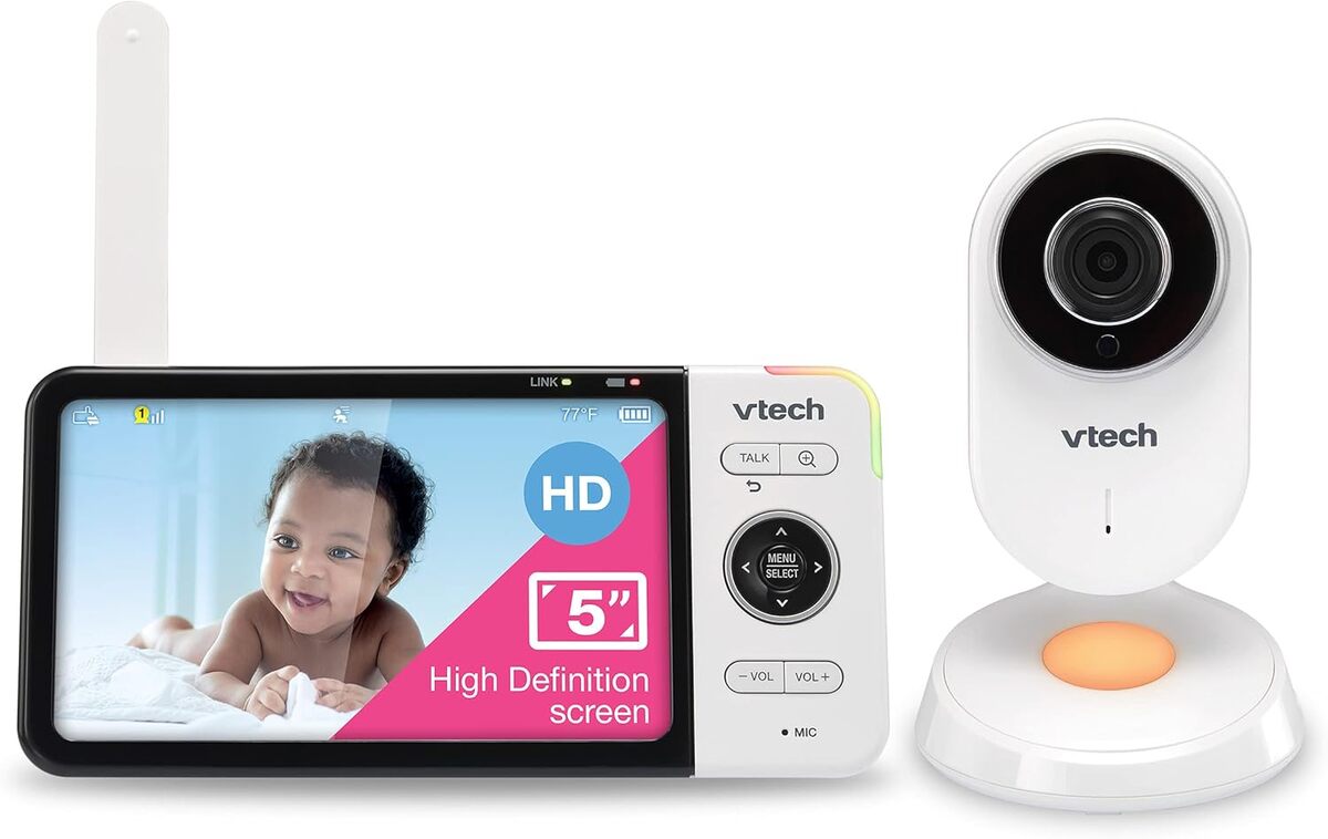 Test du VTech VM818HD : moniteur vidéo 5 pouces HD avec vision nocturne et audio bidirectionnel