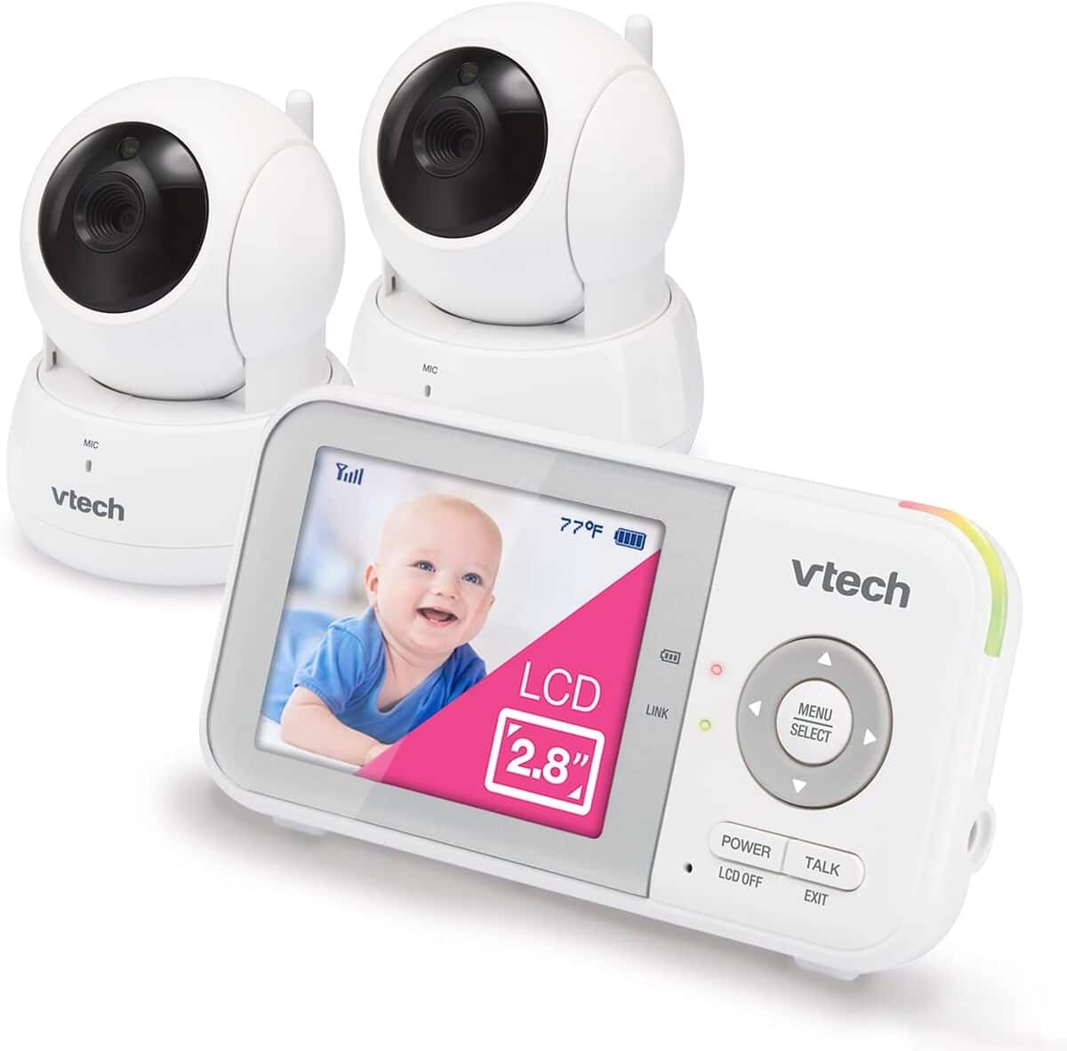 Test du VTech VM923-2 : moniteur bébé avec zoom et vision nocturne