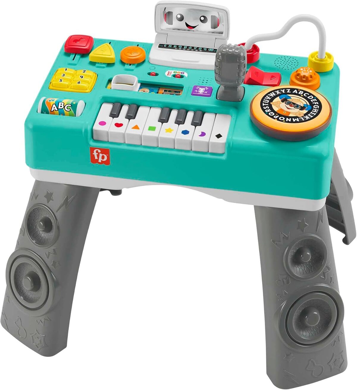 Test : fisher-price table d'activités DJ Rires & Éveil lumineuse et musicale