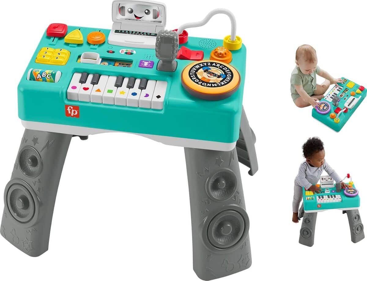 Test : fisher-Price table DJ Mix & Learn