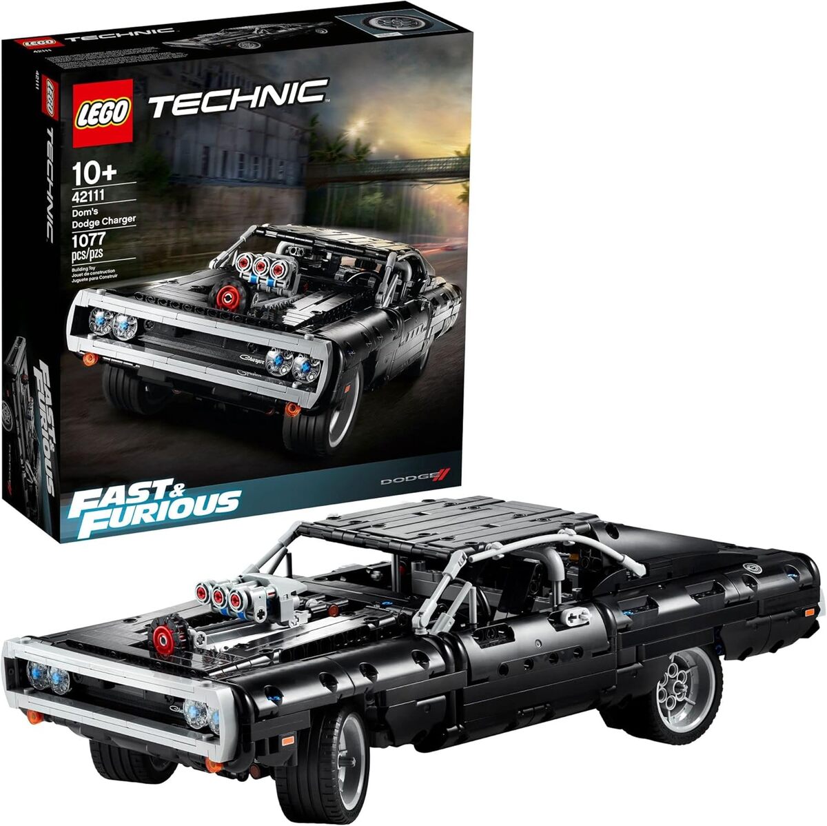 Test : lego 42111 technic dodge charger de Dom en modèle réduit